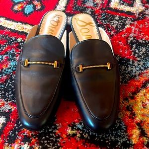 NWOT Sam Edelman Leather Slip-On Loafers